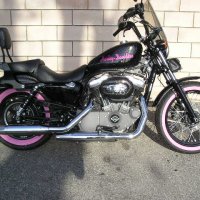 Personnalisation » Harley Davidson » XL 883 Girl